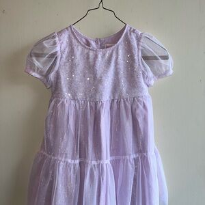Cat & Jack Lavender Sequin Dress